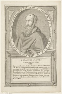 Portret van Giovanni da Morrovalle, 13de Minister Generaal van de franciscaner orde