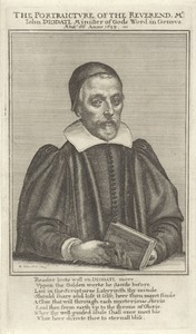 Portret van Giovanni Diodati