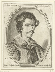 Portret van Giovanni Francesco Barbieri, genaamd Guercino