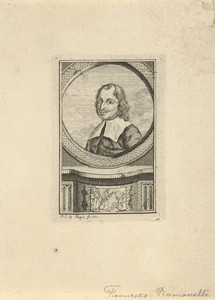Portret van Giovanni Francesco Romanelli