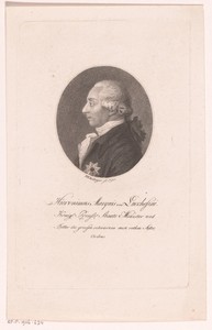 Portret van Girolamo Lucchesini