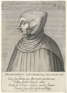Portret van Girolamo Savonarola