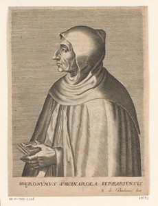 Portret van Girolamo Savonarola