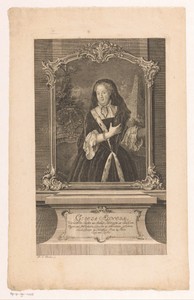 Portret van Gisela Agnes Fürstin von Anhalt