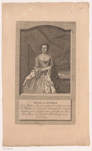 Portret van Gisela Agnes von Rath