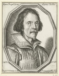 Portret van Giuseppe Cesari, genaamd Cavaliere d'Arpino