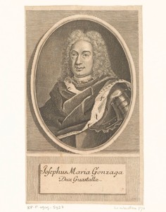 Portret van Giuseppe Maria Gonzaga