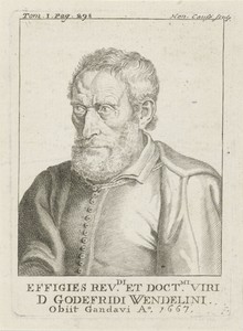 Portret van Godefridus Wendelinus
