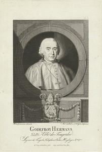 Portret van Godfried Hermans, abt van Tongerloo