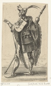 Portret van Godfried III met de Bult, hertog van Neder-Lotharingen