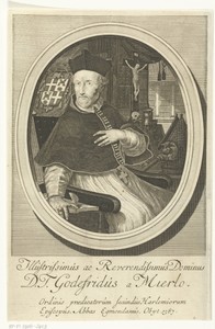 Portret van Godfried van Mierlo, bisschop van Haarlem