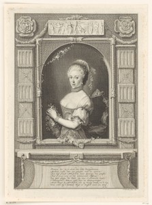 Portret van Gomana Girolama Monti