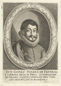Portret van Gómez Suárez de Figueroa