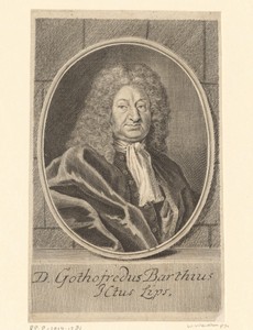 Portret van Gottfried Barth