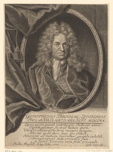 Portret van Gottfried Bönigke