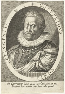 Portret van Gottfried graaf van Oettingen