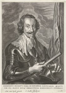 Portret van Gottfried Heinrich, graaf van Pappenheim