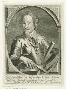 Portret van Gottfried Heinrich von Pappenheim