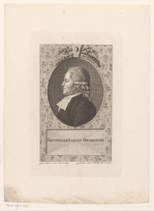 Portret van Gottfried Ludolf Grassmann