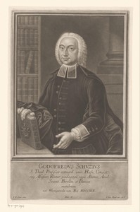Portret van Gottfried Schütze