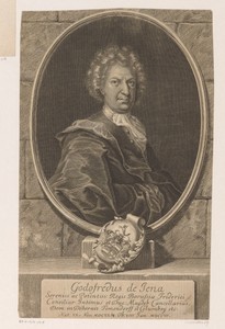 Portret van Gottfried von Jena
