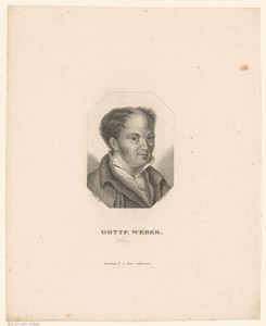 Portret van Gottfried Weber
