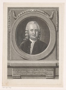 Portret van Gottfried Wilhelm Müller