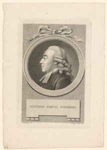 Portret van Gotthilf Samuel Steinbart