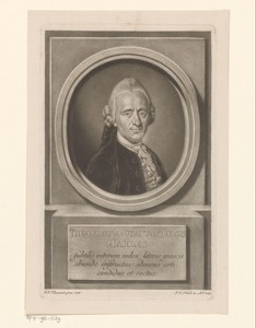 Portret van Gottlieb Christoph Harles