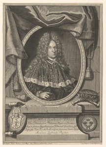 Portret van Gottlieb Gerhard Titius