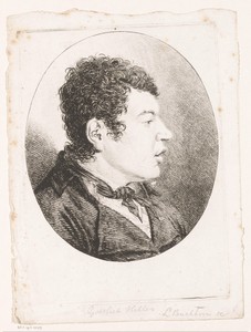 Portret van Gottlieb Hiller