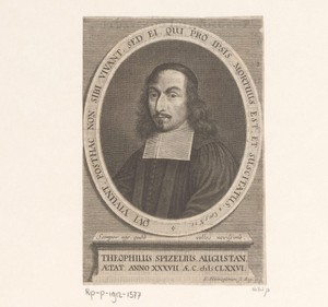 Portret van Gottlieb Spitzel