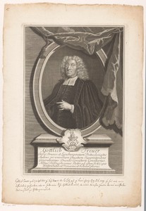 Portret van Gottlieb Treuer