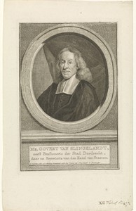 Portret van Govert van Slingelandt