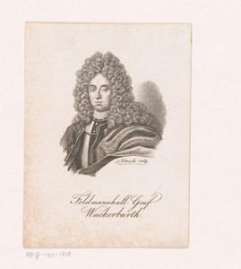 Portret van graaf August Christoph von Wackerbarth