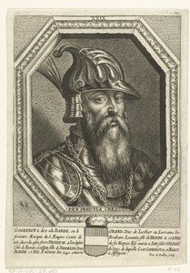 Portret van graaf Godfried I van Leuven