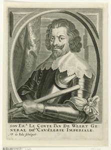 Portret van graaf Jan de Weert