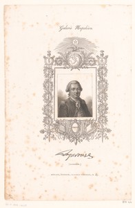 Portret van graaf Jean-François de La Pérouse