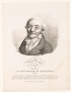 Portret van graaf Nicolas François de Neufchâteau, graaf van Neufchâteau