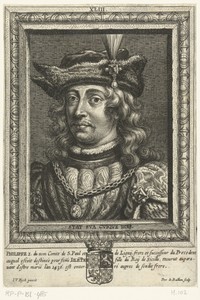Portret van graaf Philip I