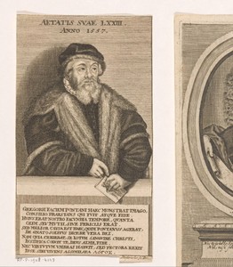 Portret van Gregor Brück