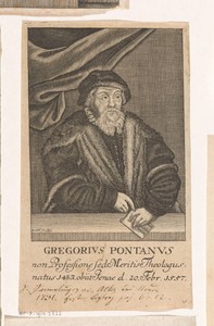 Portret van Gregor Brück