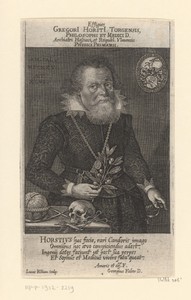 Portret van Gregor Horst op 46-jarige leeftijd