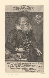 Portret van Gregor Horst op 58-jarige leeftijd