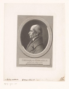 Portret van Gregor von Feinaigle