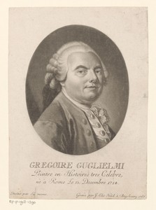 Portret van Gregorio Guglielmi