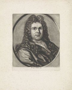 Portret van Grinling Gibbons