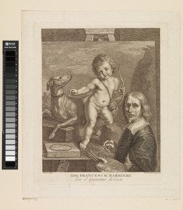 Portret van Guercino