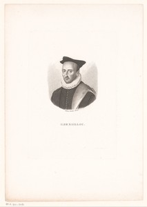 Portret van Guillaume de Baillou