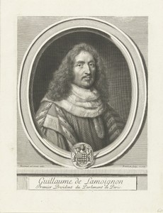 Portret van Guillaume de Lamoignon